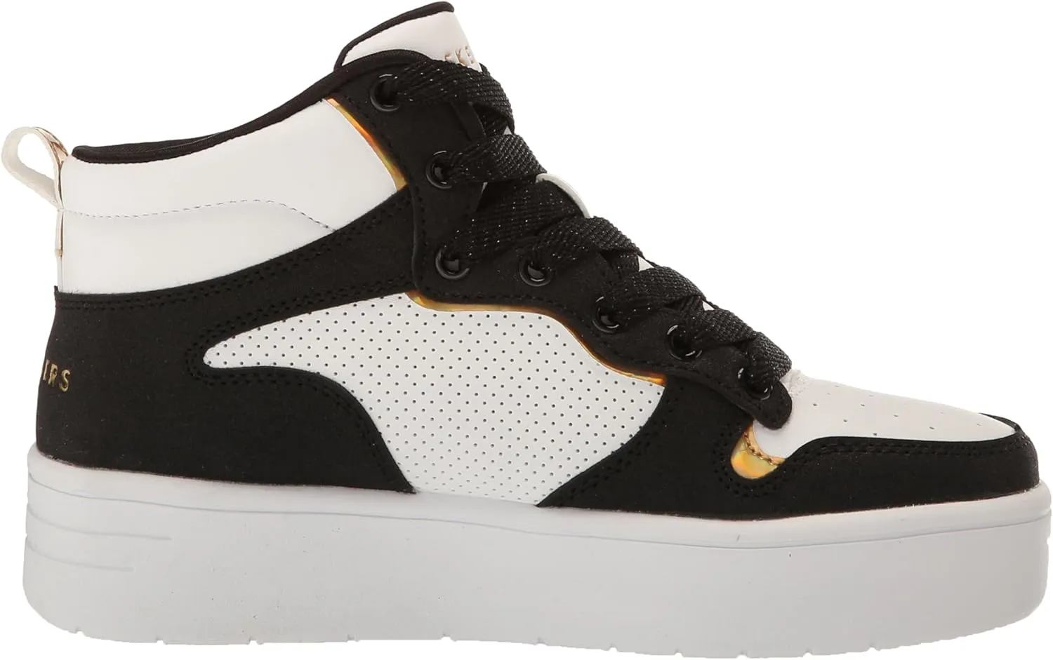 Skechers Girl's Court High-Shine Kicks Sneaker