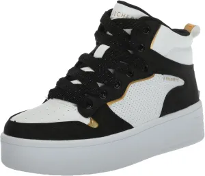 Skechers Girl's Court High-Shine Kicks Sneaker