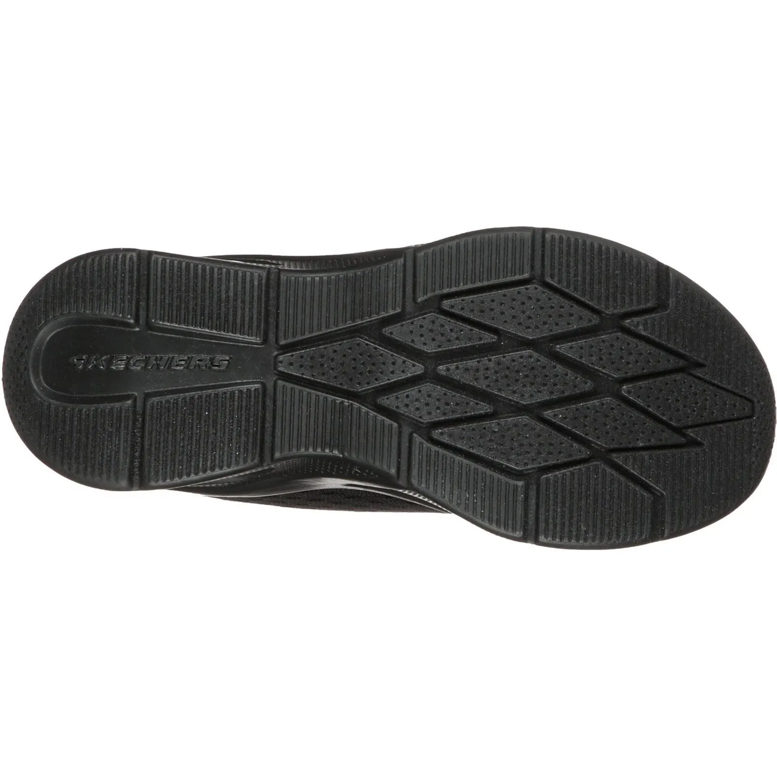 Skechers Microspec Max Polyester Boys's Black Textile & Trim Trainers