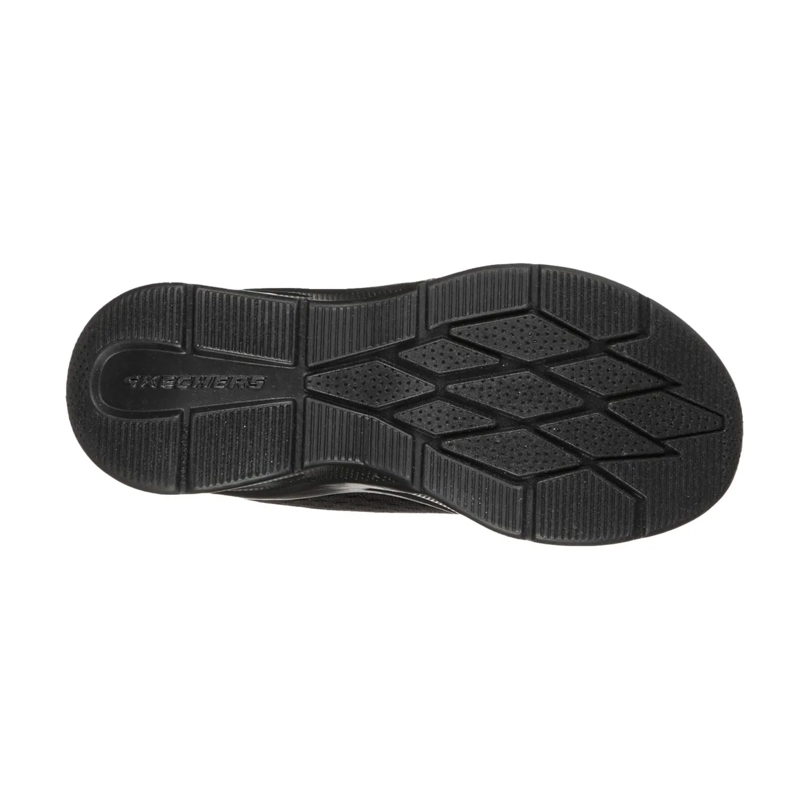 Skechers Microspec Max Polyester Boys's Black Textile & Trim Trainers