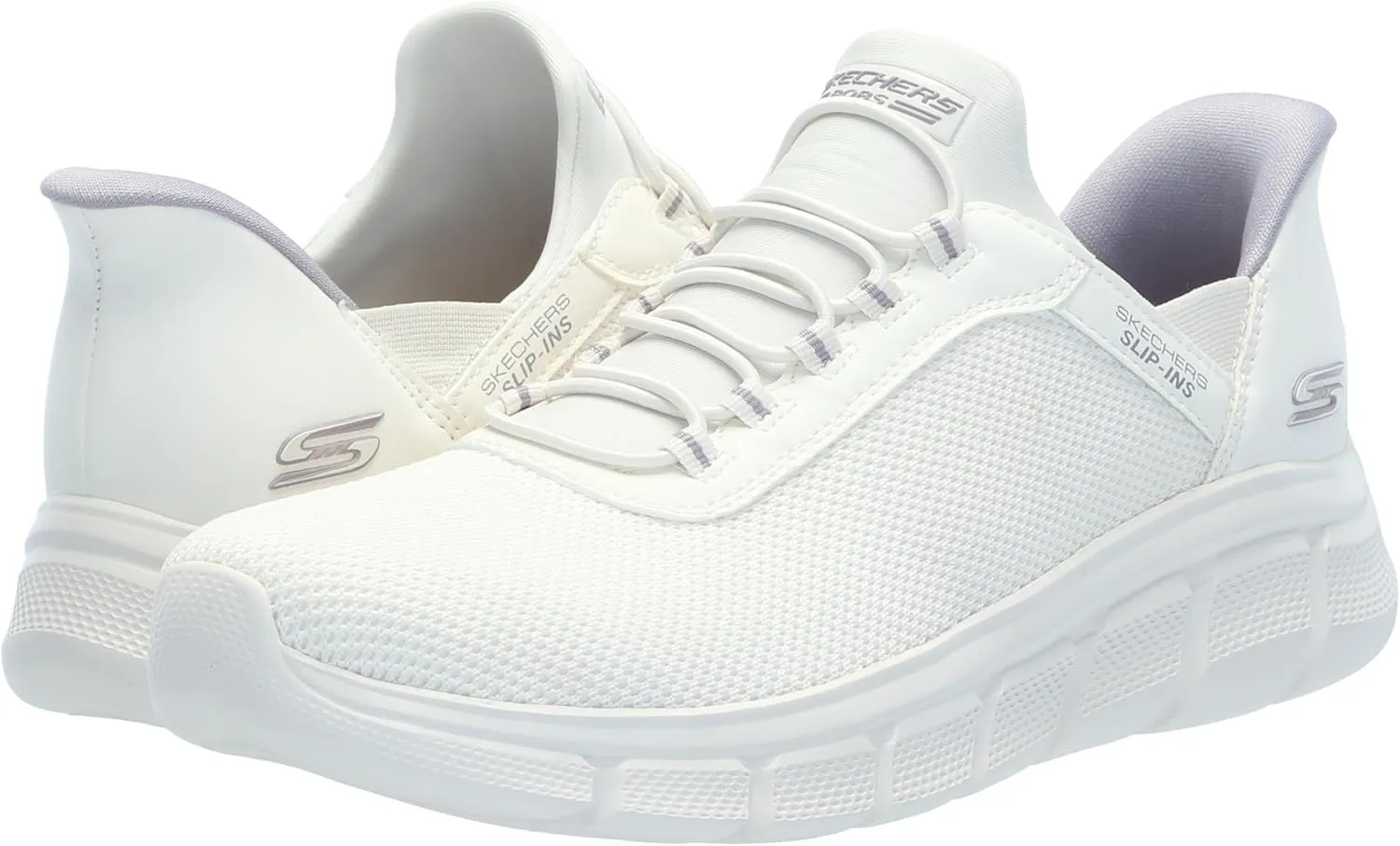 Skechers Women's Hands Free Slip-ins Bobs B Flex-Fan Fav Sneaker