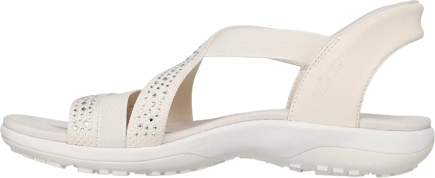 Skechers Women's Reggae Slim-Summer Sparkle Sandal