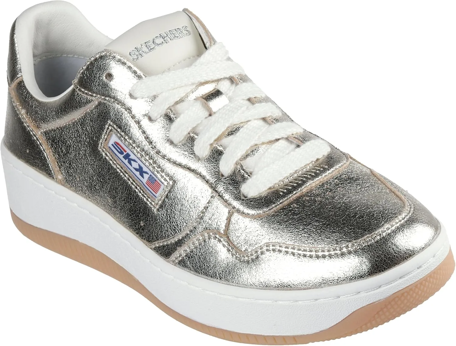 Skechers Women's Sport Court 2.0-Much Metallic Sneaker