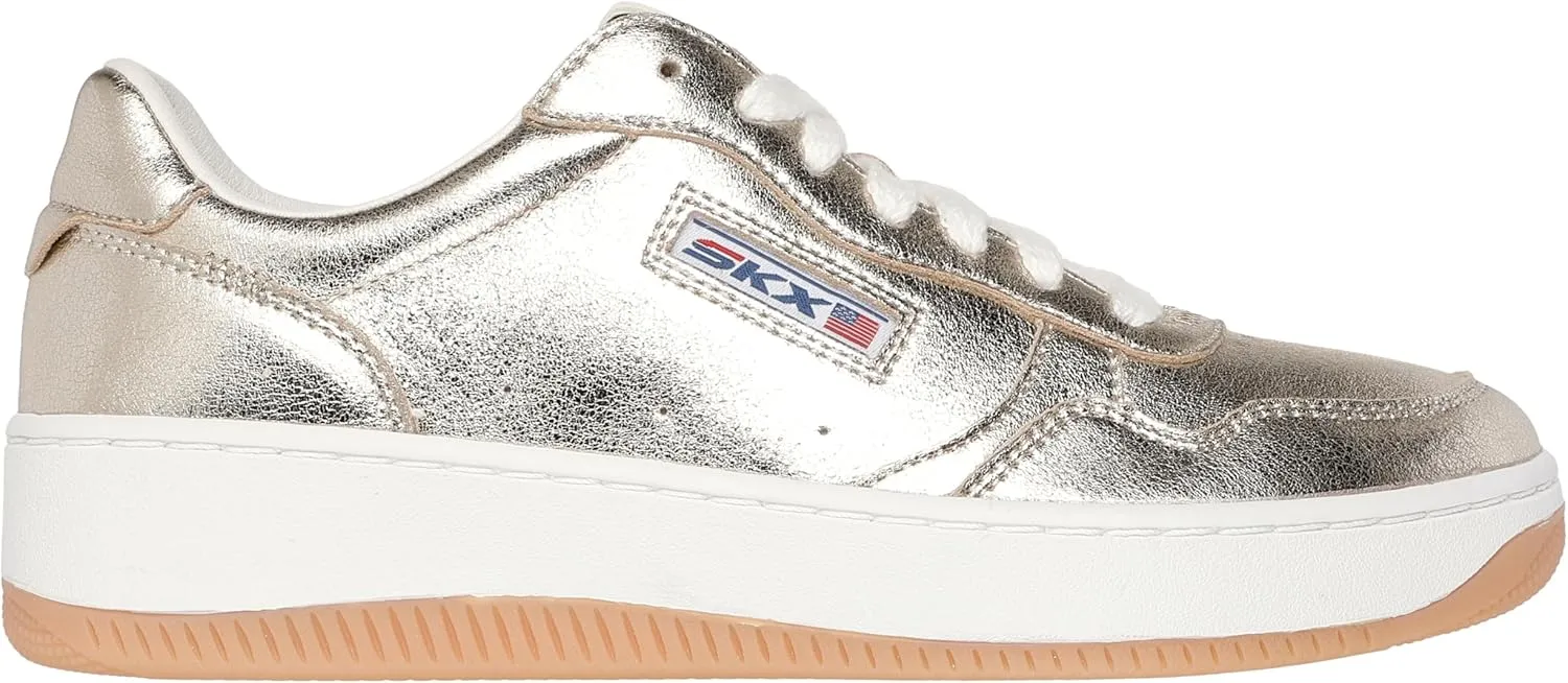 Skechers Women's Sport Court 2.0-Much Metallic Sneaker