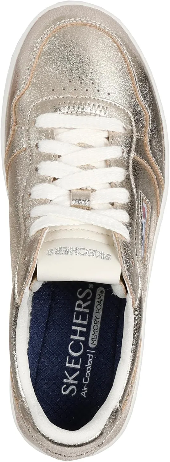Skechers Women's Sport Court 2.0-Much Metallic Sneaker
