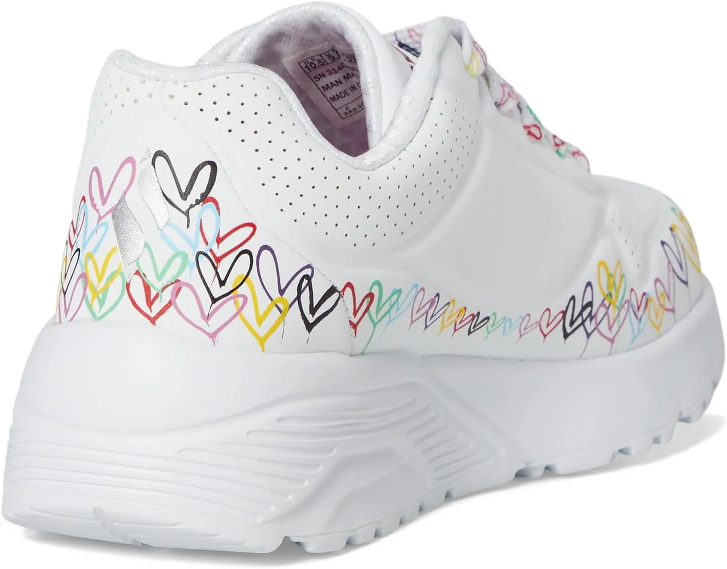 SKECHERS Women's Uno Lite 314089l (Little Big Kid) Sneaker
