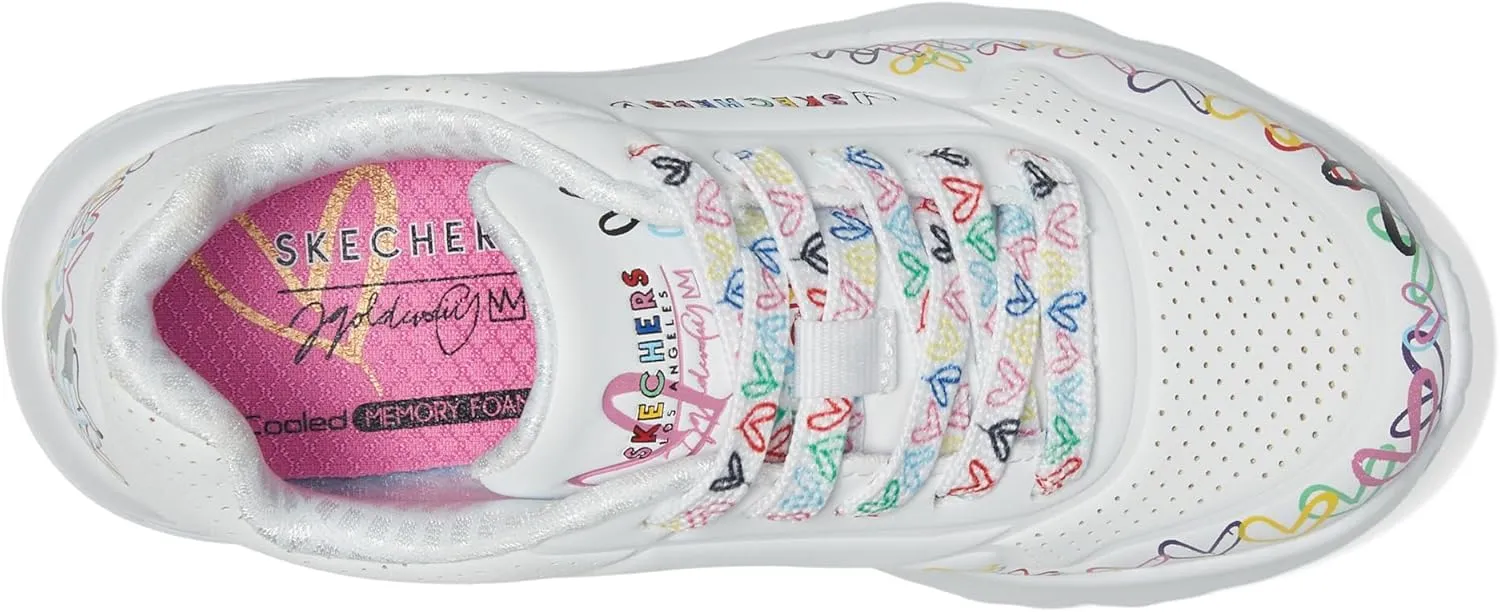 SKECHERS Women's Uno Lite 314089l (Little Big Kid) Sneaker