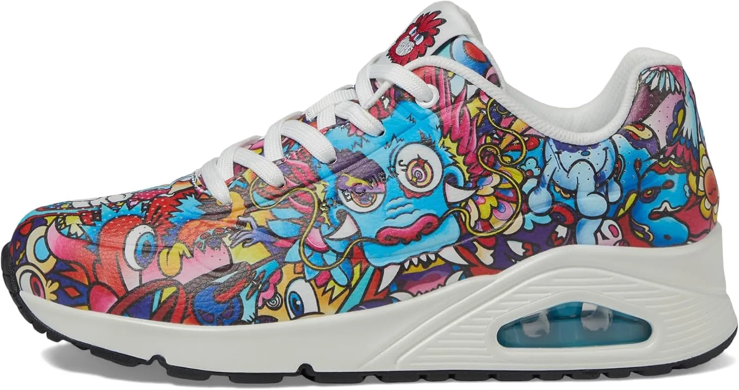 Skechers Women's Vexx: Uno-Color Doodle Sneaker