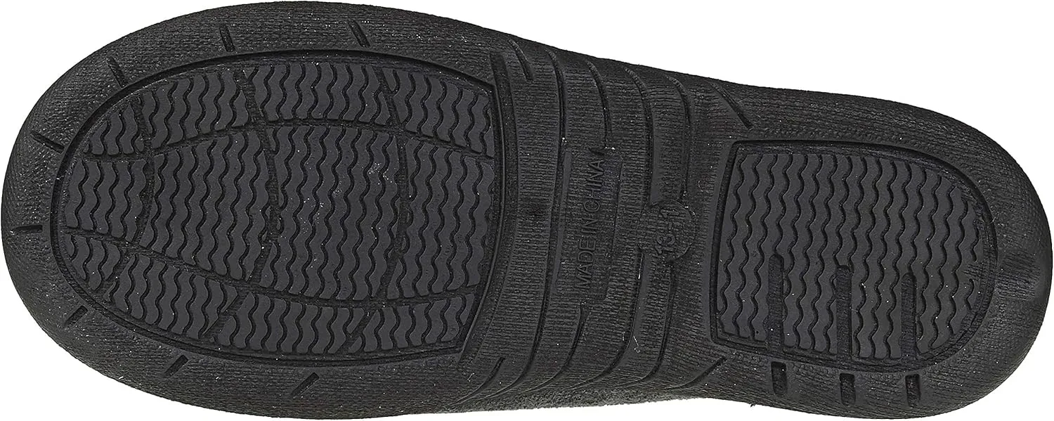 Skysole Fleece Slippers for Boys, Soft Kids Slippers with Closed Back