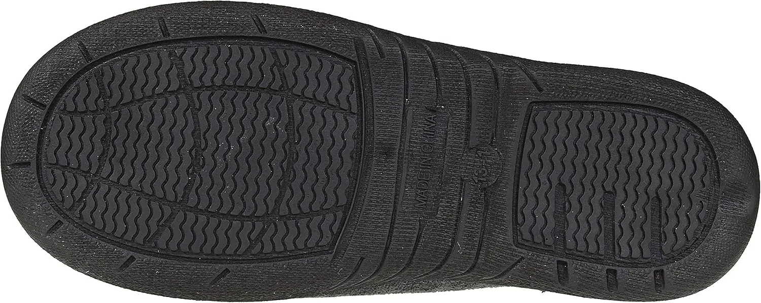 Skysole Fleece Slippers for Boys, Soft Kids Slippers with Closed Back
