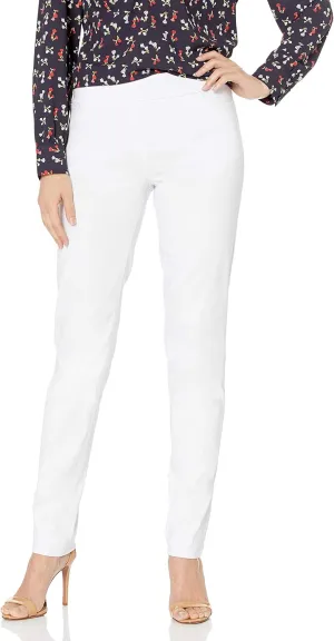 SLIM-SATION Women's Regular Pull-On Straight-Leg Pant With Pockets