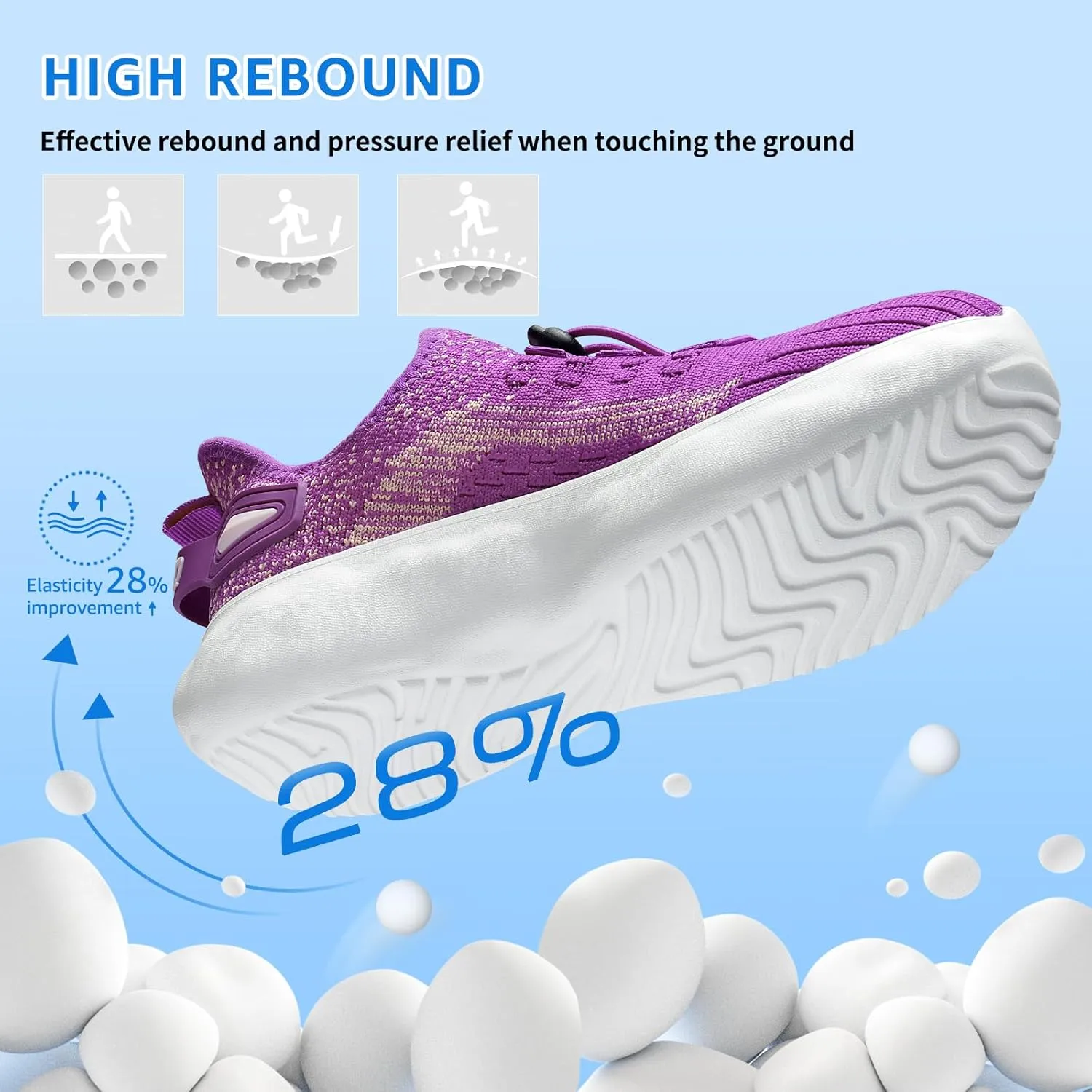 Sneakers for Boys Slip on Sneakers Girls School Tennis Gym Athletic