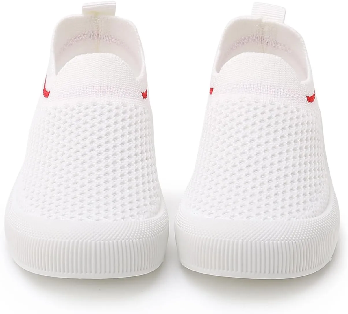 SOFMUO Baby Boys Girls Toddler Sneakers Kids Lightweight Knit Walking Shoes Mesh Breathable Tennis Trainers Shoe 1-3 Yrs…