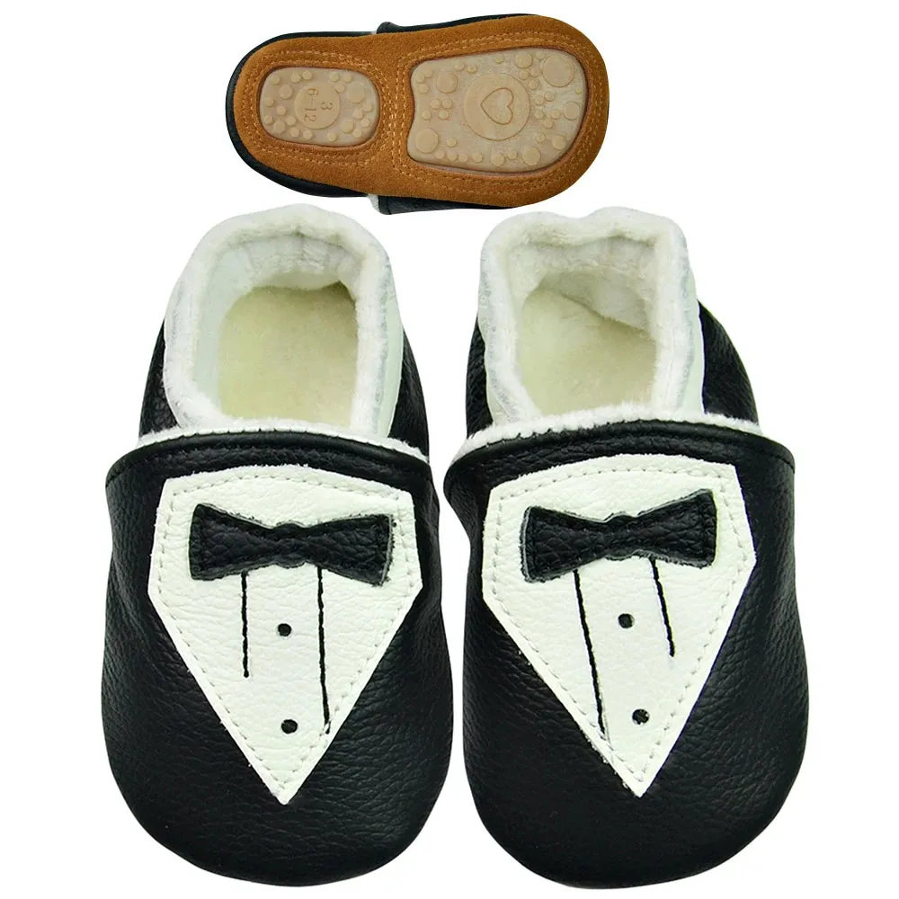 Soft Leather Baby Slip on Shoes