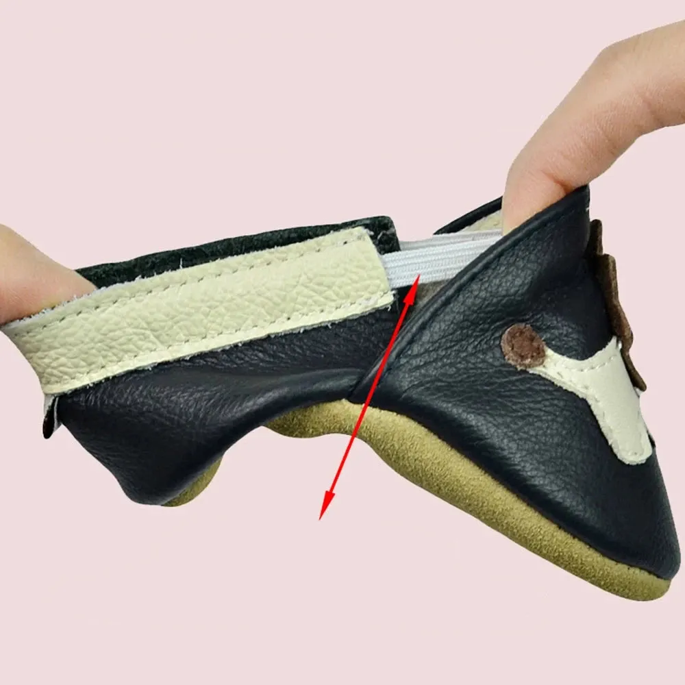 Soft Leather Baby Slip on Shoes