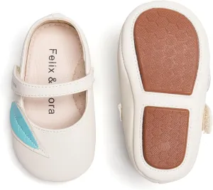 Soft Sole Baby Dress Shoes - Infant Baby Walking Shoes Moccasinss Rubber Sole Crib Shoes.