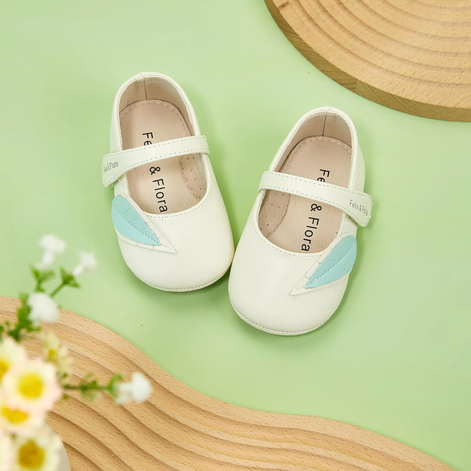 Soft Sole Baby Dress Shoes - Infant Baby Walking Shoes Moccasinss Rubber Sole Crib Shoes.