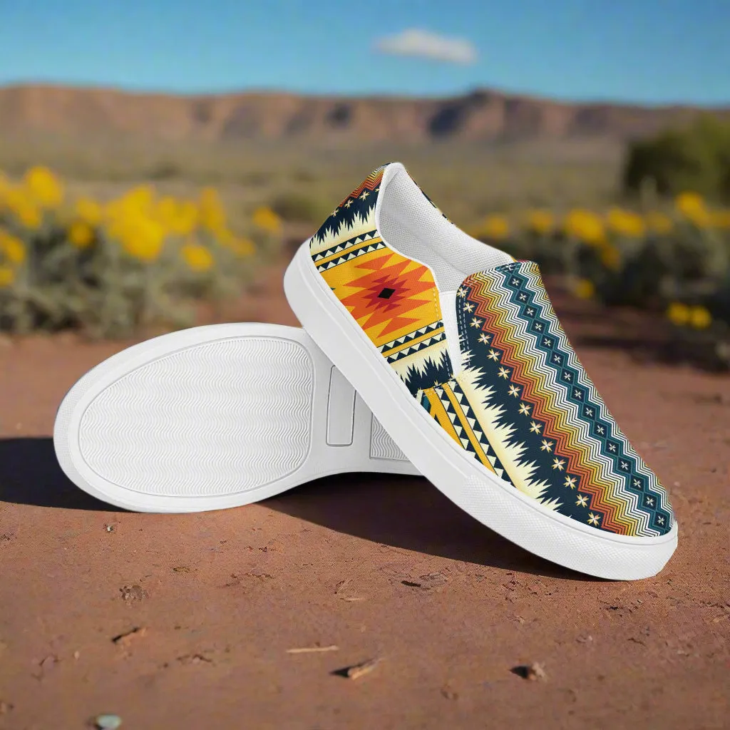 Southwest | Women’s Slip-on Canvas Shoes | Nakai