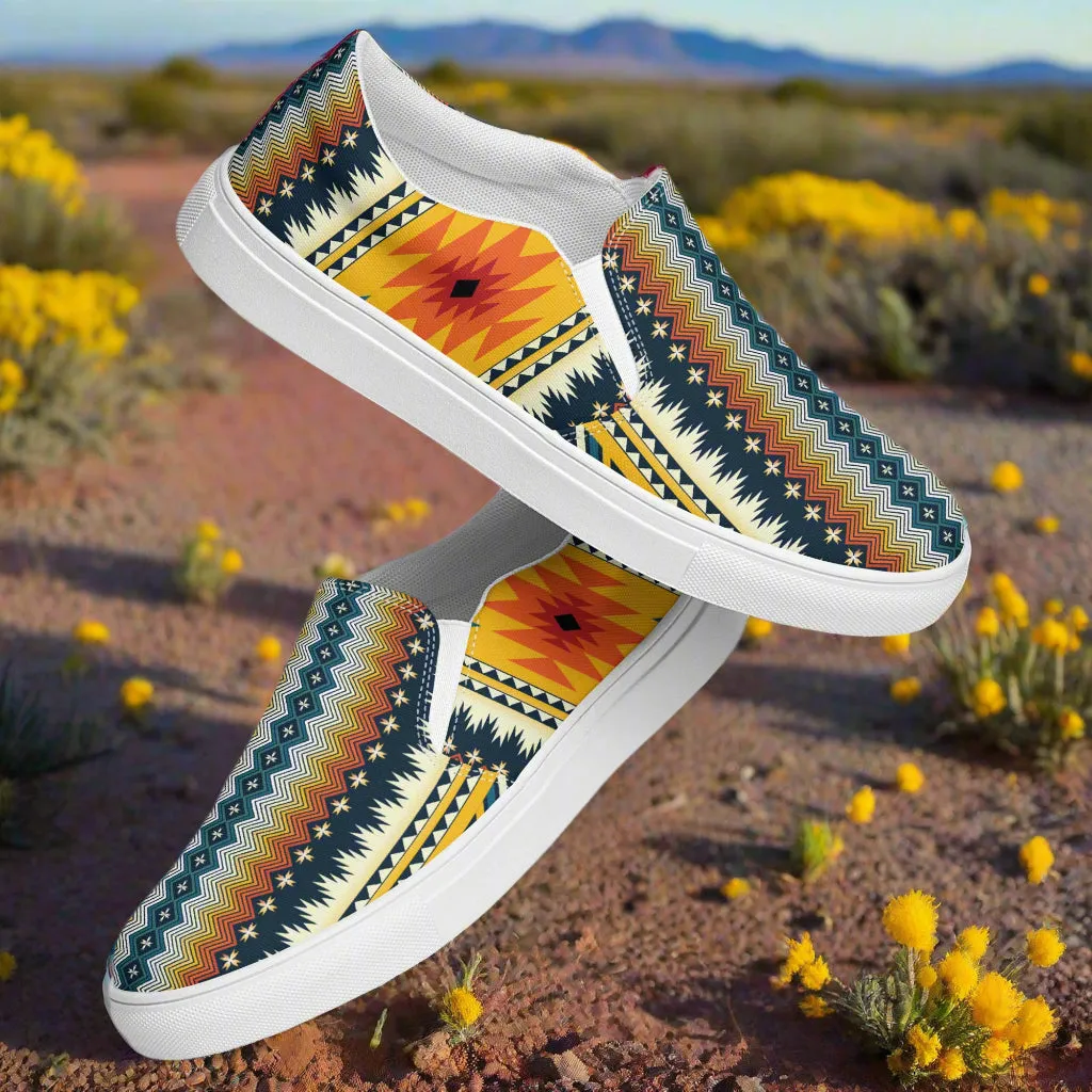 Southwest | Women’s Slip-on Canvas Shoes | Nakai