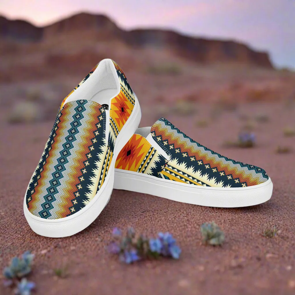 Southwest | Women’s Slip-on Canvas Shoes | Nakai