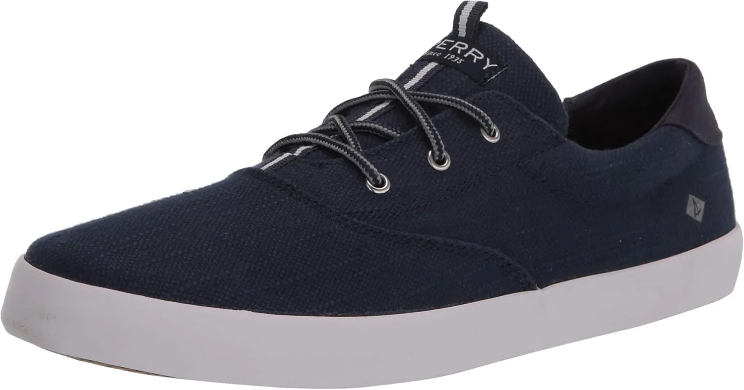 Sperry Spinnaker Washable Sneaker, Navy, 5 US Unisex Big Kid