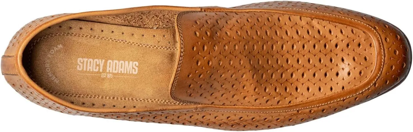 STACY ADAMS Men's Winden Perfed Slip on Loafer
