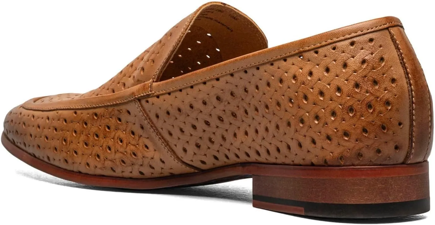 STACY ADAMS Men's Winden Perfed Slip on Loafer