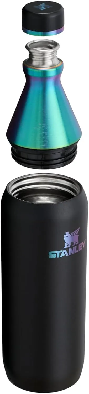 STANLEY All Day Slim Bottle 20-34 OZ | Twist off Lid with Leakproof Seal | Slim Design for Travel & Gym | Insulated Stainless Steel | BPA-Free