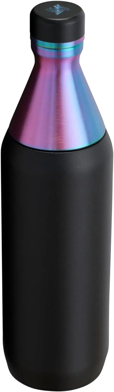 STANLEY All Day Slim Bottle 20-34 OZ | Twist off Lid with Leakproof Seal | Slim Design for Travel & Gym | Insulated Stainless Steel | BPA-Free