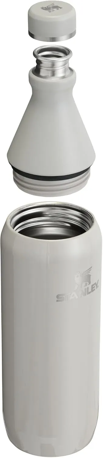 STANLEY All Day Slim Bottle 20-34 OZ | Twist off Lid with Leakproof Seal | Slim Design for Travel & Gym | Insulated Stainless Steel | BPA-Free