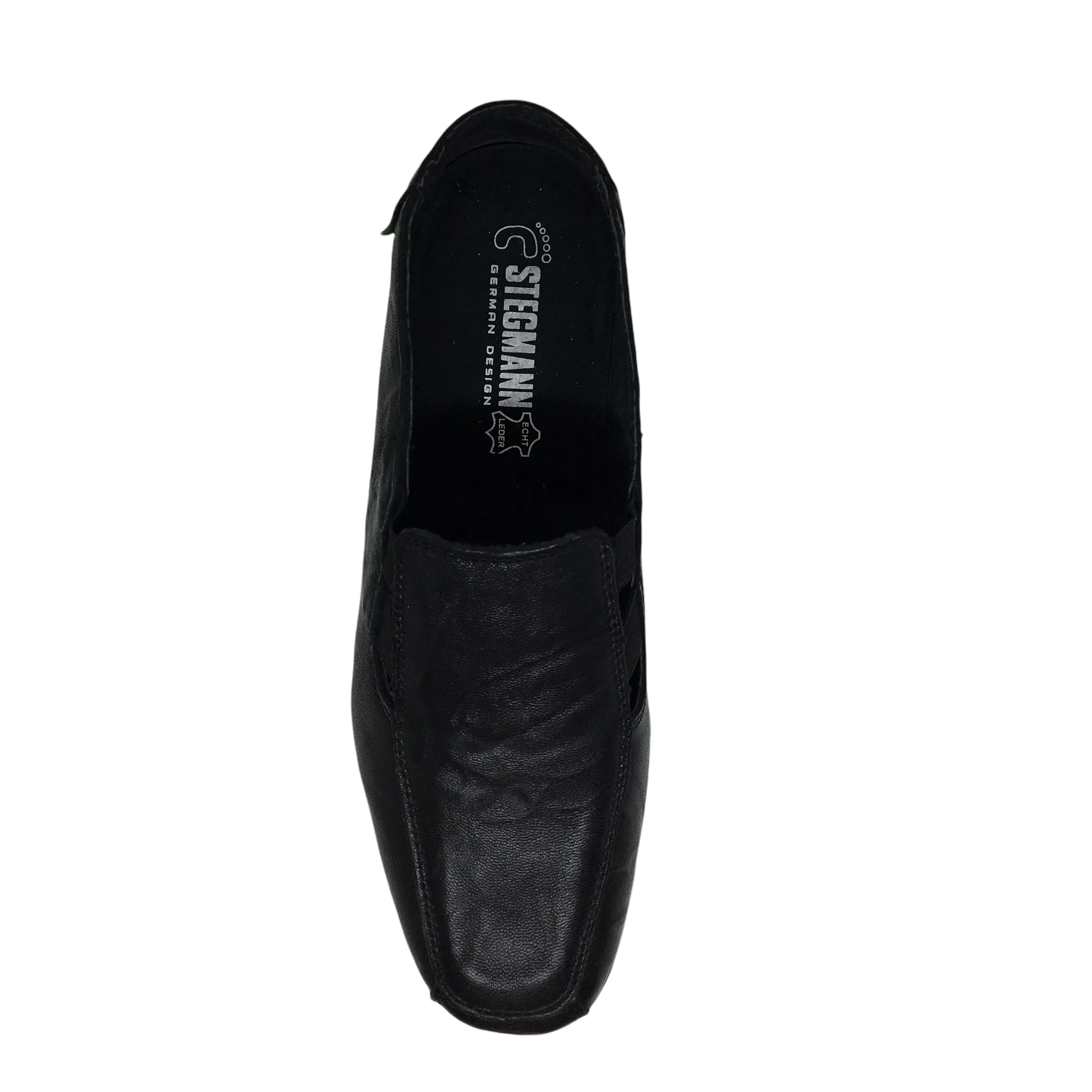 Stegmann Hendo Black Leather Slip on