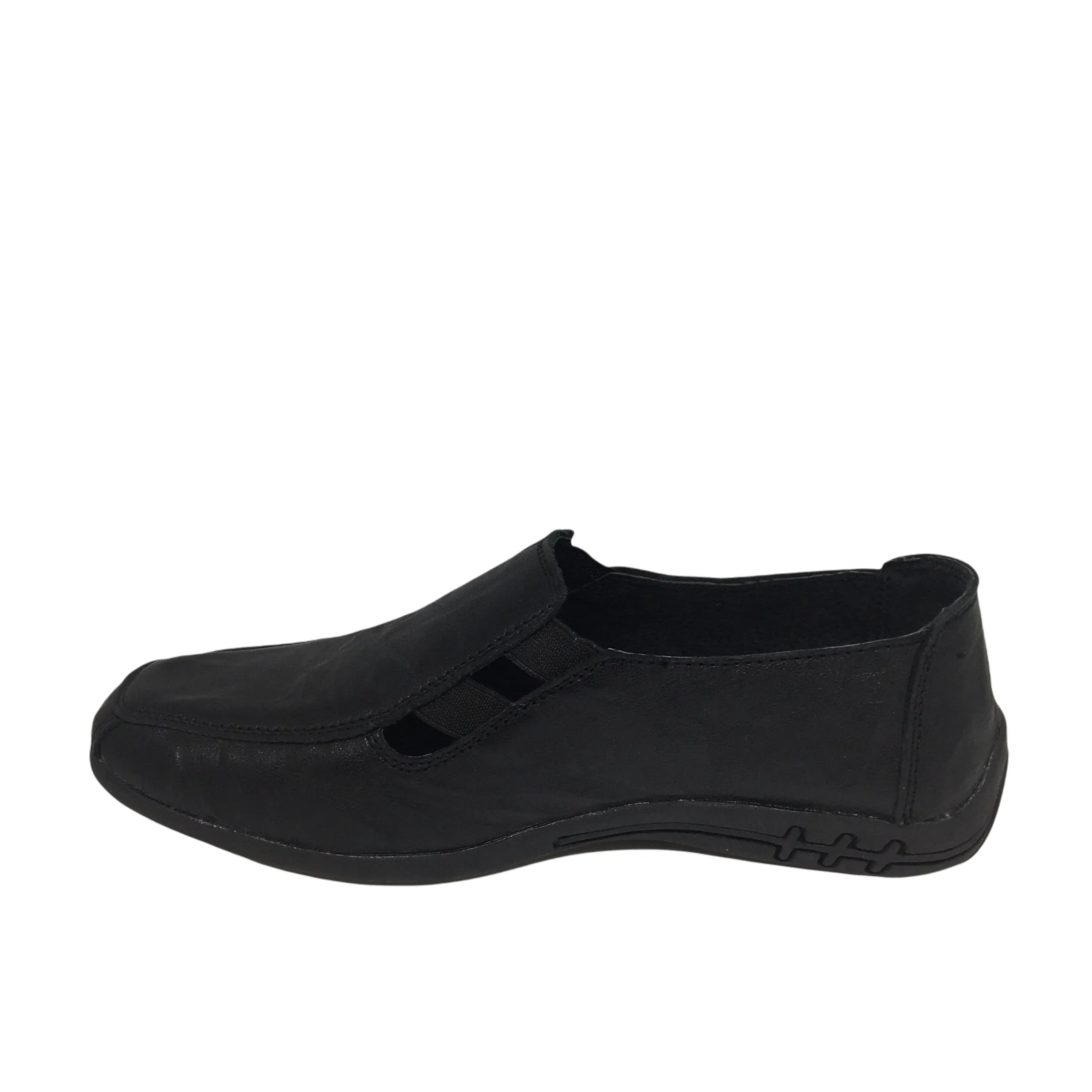 Stegmann Hendo Black Leather Slip on