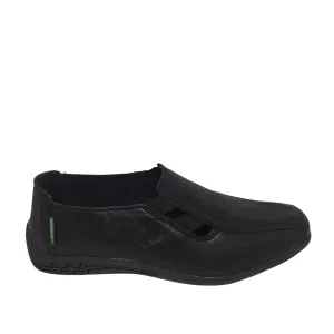 Stegmann Hendo Black Leather Slip on