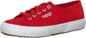 Superga Unisex Sneaker Trainers, Red White, 10.5 US Men
