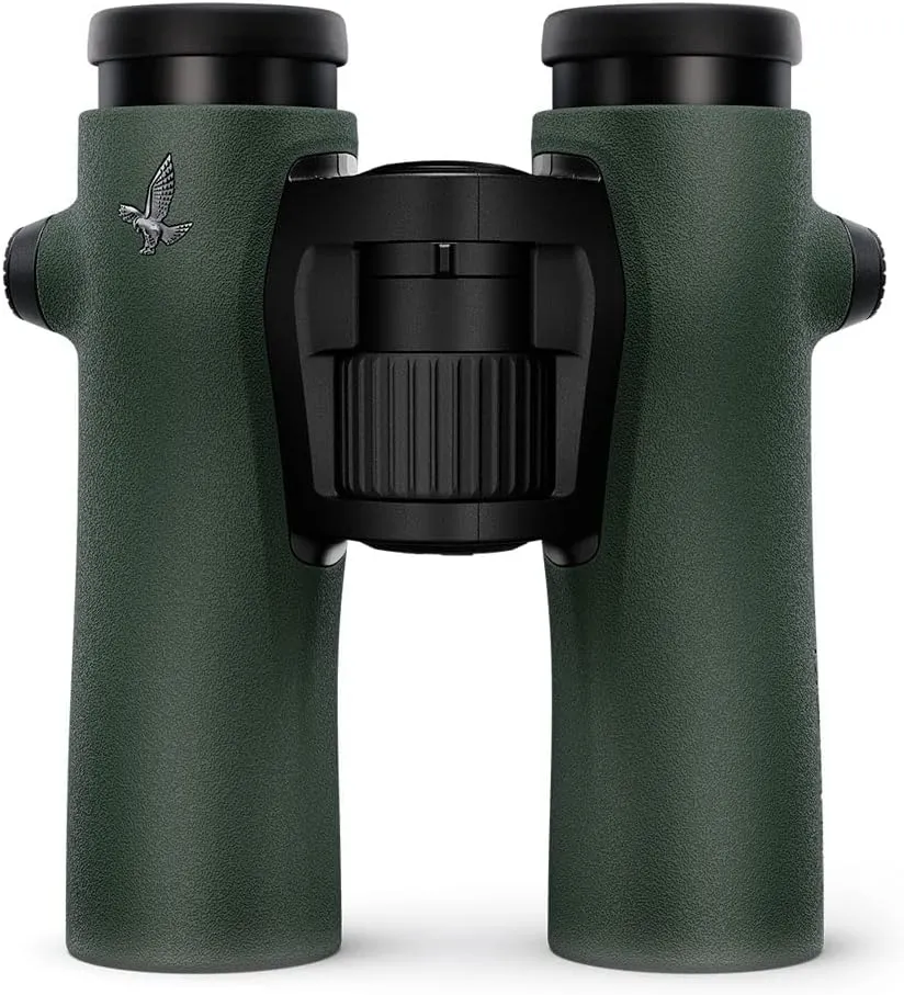 SWAROVSKI Optik NL Pure 8x32 Binocular with Ergonomic Shape, Forehead Rest, and SWAROVISION Technology (Green)