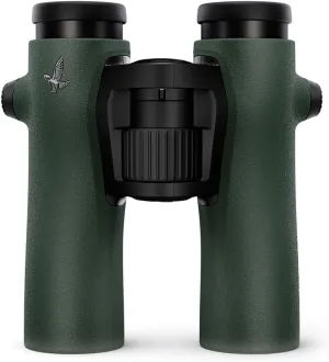 SWAROVSKI Optik NL Pure 8x32 Binocular with Ergonomic Shape, Forehead Rest, and SWAROVISION Technology (Green)