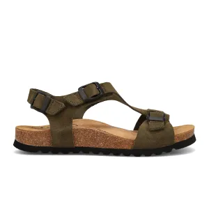 Taos MVP Backstrap Sandal (Women) - Olive Suede