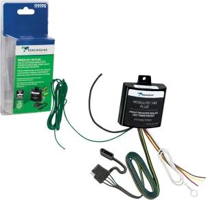 Tekonsha 119191 ModuLite HD Plus Protector w/Integrated Circuit & Overload Protection Trailer Light Power Module & Installation Kit, Can be used on a 2 wire or 3 wire system