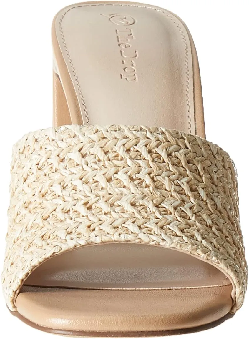 The Drop Women's Pattie High Block-Heeled Mule Sandal
