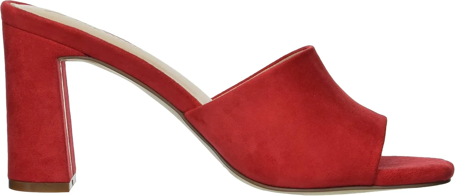 The Drop Women's Pattie High Block-Heeled Mule Sandal