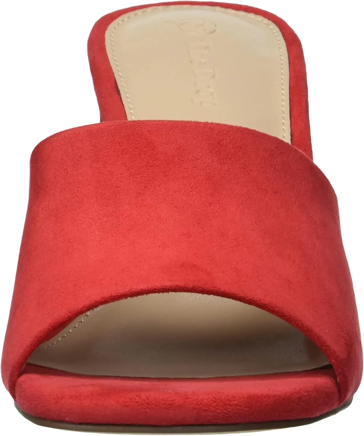 The Drop Women's Pattie High Block-Heeled Mule Sandal