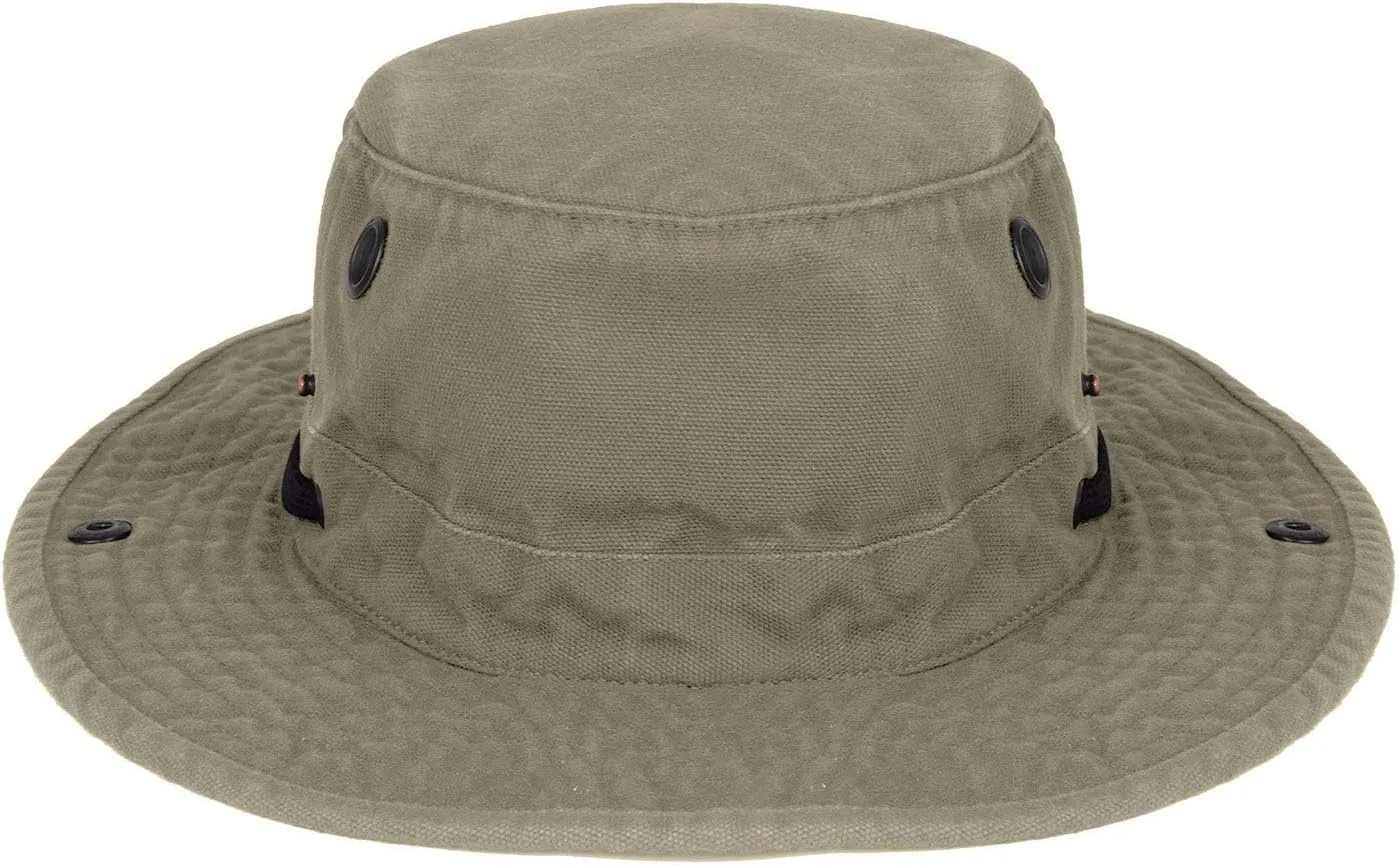 Tilley Unisex T3 Wanderer Hat (Khaki, 7 3/8)