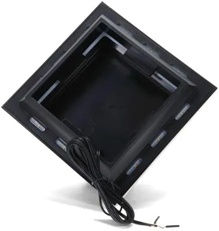 TIMBERTECH Island Low Voltage LED Post Cap Light - Matte Black