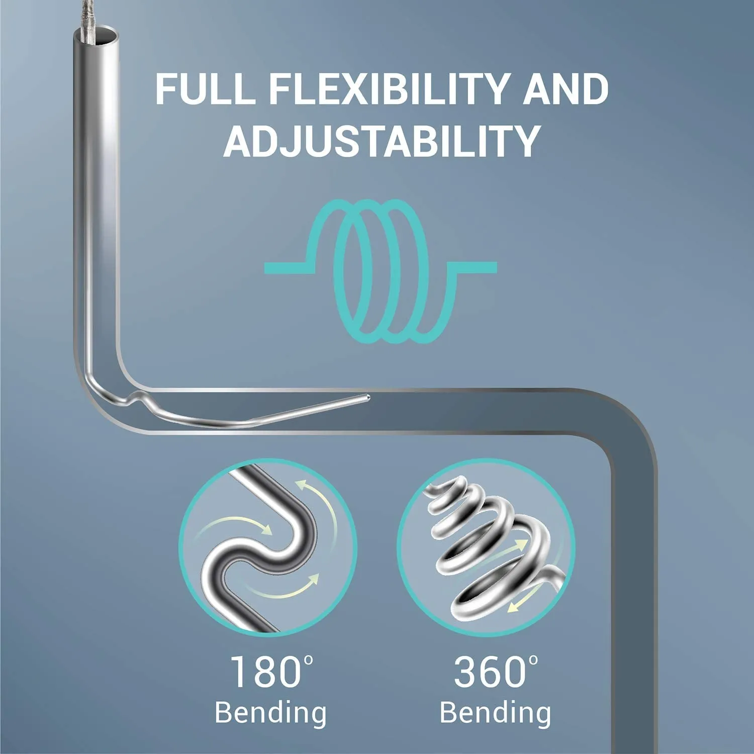 TL1915SL K-Type Inconel 600 Flexible Thermocouple Temperature Sensor Probes -40~2012°F, 1.6mm / 150mm 1.6mm /150mm
