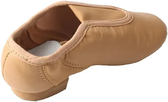 TMA EYES Girls' Slip-on Leather Dance Shoes, Comfortable and Non Slip