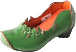 TMA EYES Women's Leather Soft Sole Slip on Low Heel Casual Shoes