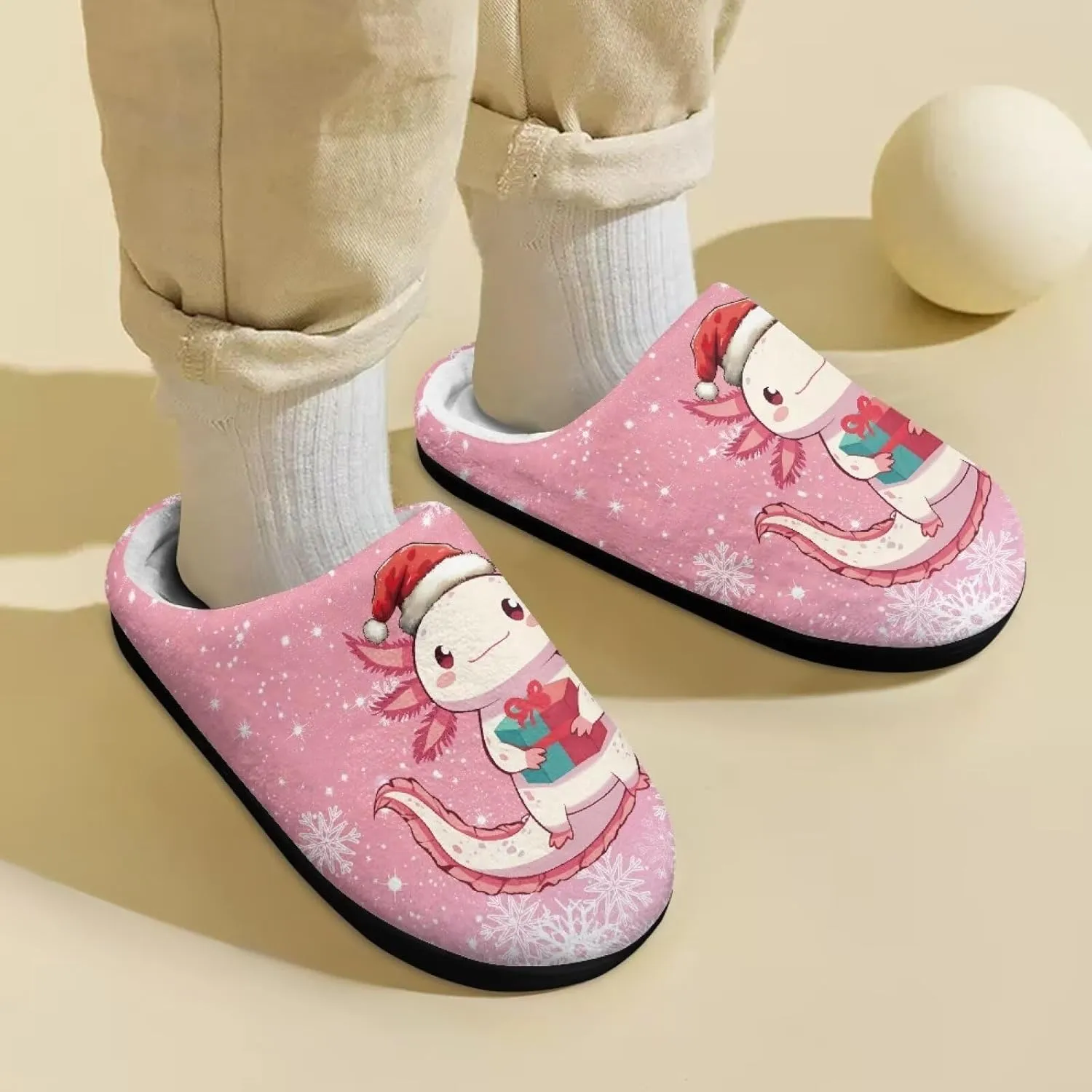 Toddler Cat Slippers, Non-Slip, Soft, Plush, Winter, US Toddler Size, Unisex, Children, Slippers