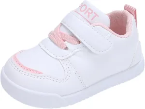 Toddler Running Sport Shoes Kids Baby Non Slip Hook Loop Flat Sneakers Lightweight Comfy Casual First Walking Shoes