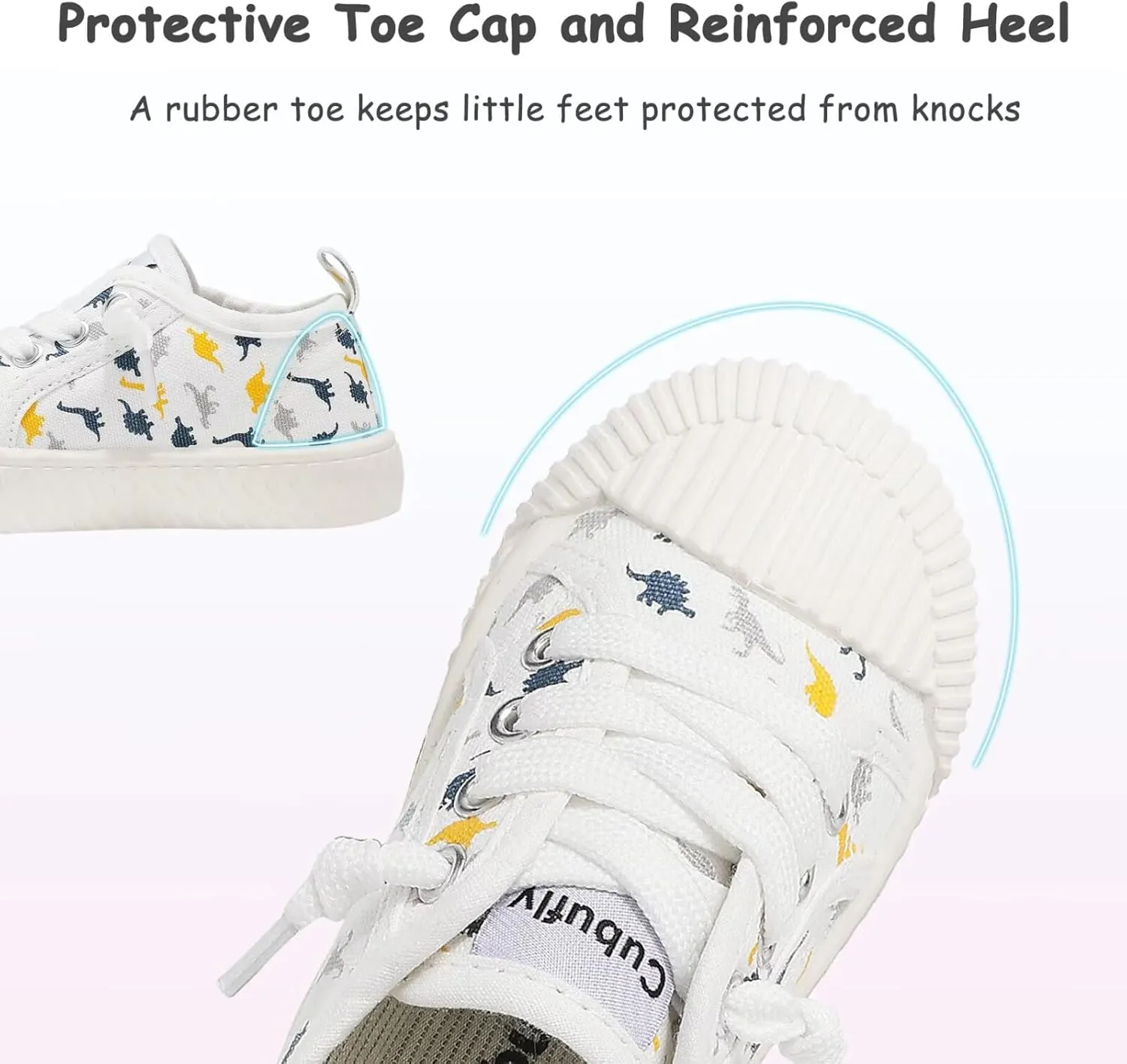 Toddler Shoes Boys Girls Slip On Canvas Sneakers