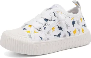 Toddler Shoes Boys Girls Slip On Canvas Sneakers